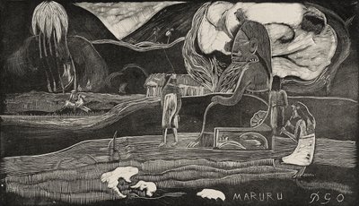 Maruru (Dankesgaben) von Paul Gauguin