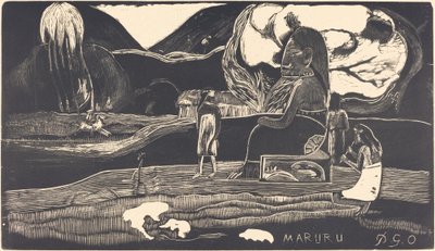 Maruru (Danke) von Paul Gauguin