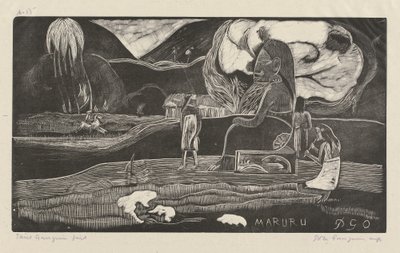 Maruru (Danke) von Paul Gauguin