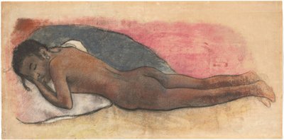 Liegender Akt [recto] von Paul Gauguin