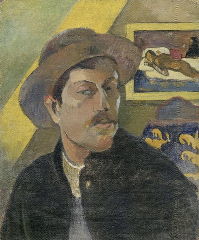 Selbstporträt, 1893-1894 von Paul Gauguin