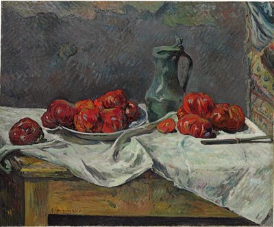 Stillleben mit Tomaten, 1883 von Paul Gauguin