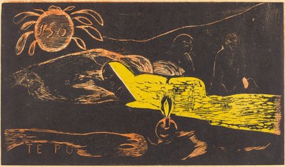 Te Po Die lange Nacht, 1894-1895 von Paul Gauguin