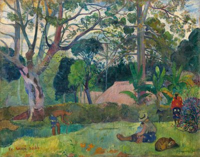 Te raau rahi (Der große Baum) von Paul Gauguin