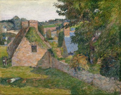 Das Feld von Derout-Lollichon von Paul Gauguin