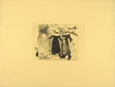 Die Freuden der Bretagne von Paul Gauguin