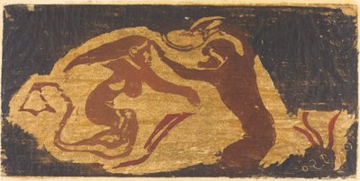 Die Meerjungfrau und der Affe von Paul Gauguin