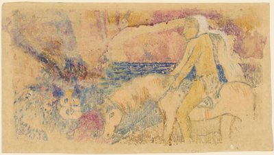 Der Reiter von Paul Gauguin