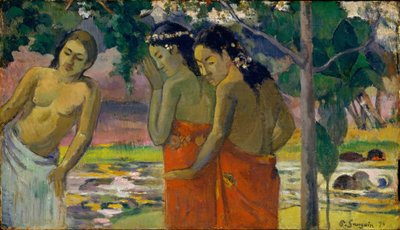 Drei tahitianische Frauen, 1896 von Paul Gauguin