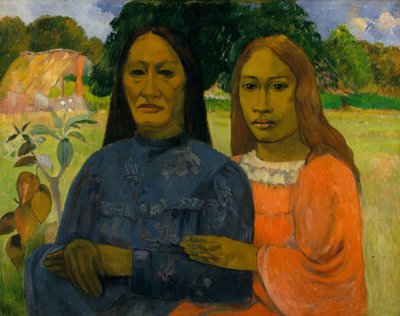 Zwei Frauen von Paul Gauguin