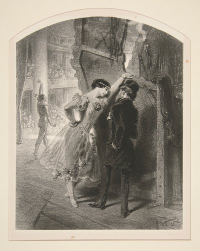 (Die Kantonnade) von Paul Gavarni