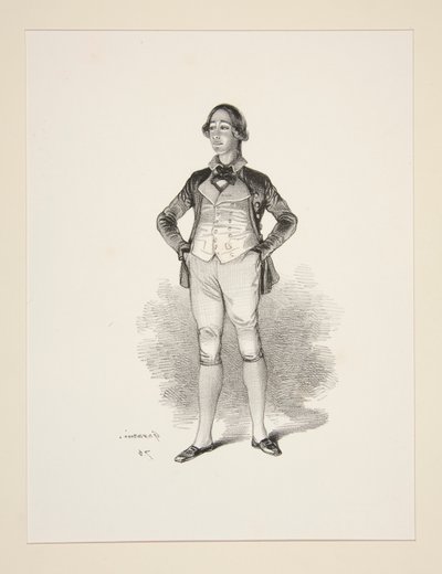 Alcide Tousez von Paul Gavarni