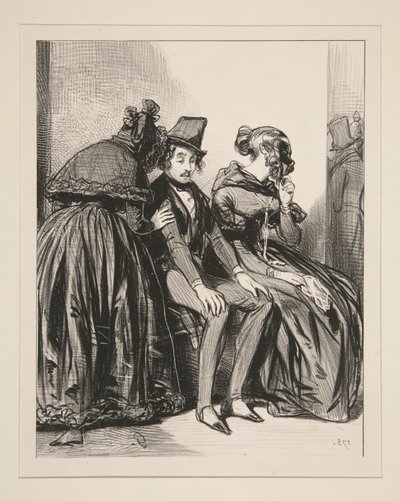 Maskenball von Paul Gavarni
