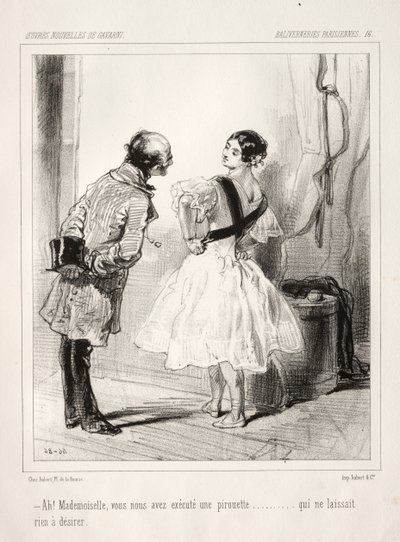 Baliverneries Parisiennes von Paul Gavarni