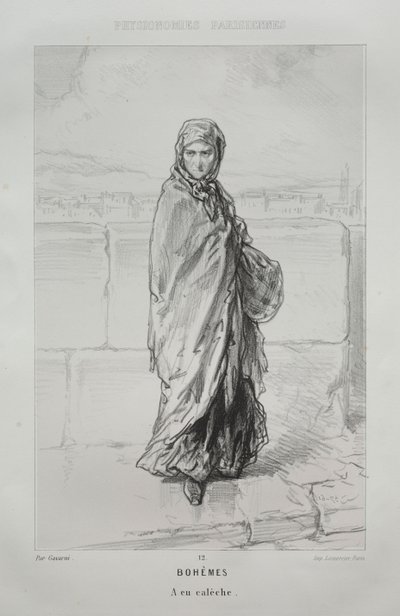 Bohèmiens von Paul Gavarni