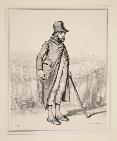 Bosse du Vol von Paul Gavarni