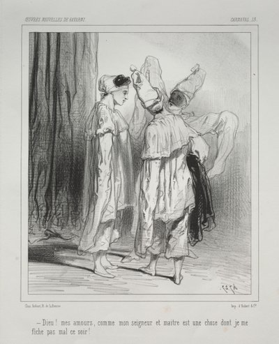 Karneval von Paul Gavarni