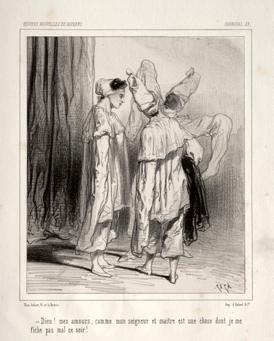 Karneval von Paul Gavarni
