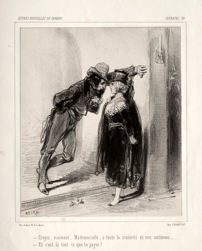 Karneval von Paul Gavarni