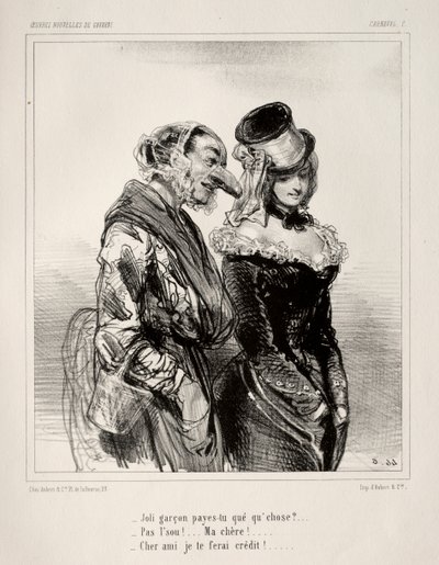 Karneval von Paul Gavarni