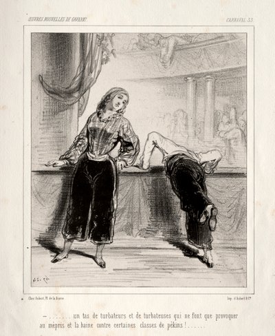Karneval von Paul Gavarni