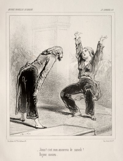 Karneval von Paul Gavarni