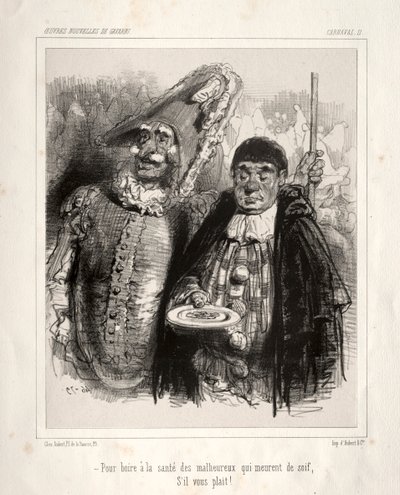 Karneval von Paul Gavarni