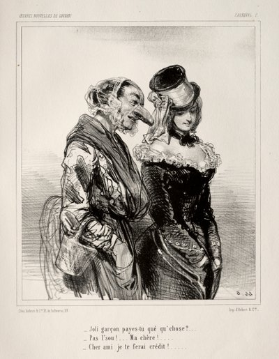 Karneval von Paul Gavarni
