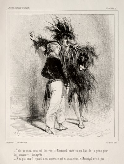 Karneval von Paul Gavarni