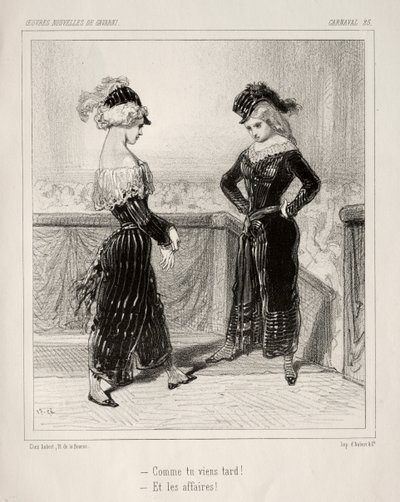 Karneval von Paul Gavarni