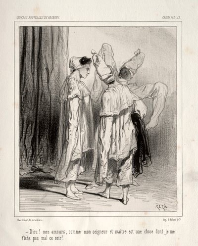 Karneval von Paul Gavarni