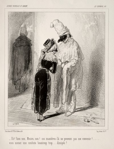 Karneval von Paul Gavarni