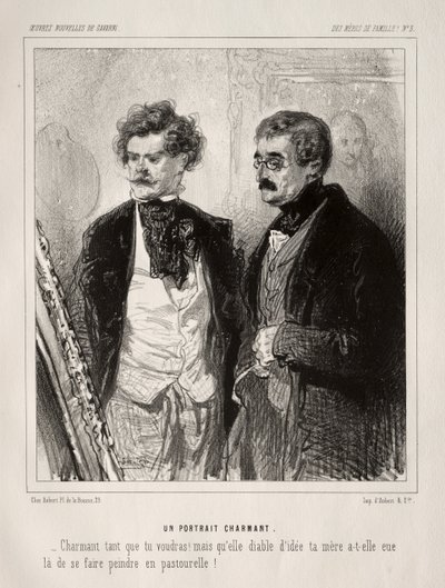 Mütter von Familien! von Paul Gavarni