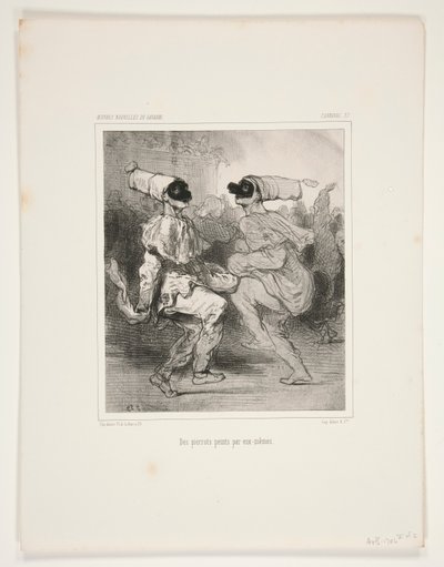 Des Pierrots, von ihnen selbst gemalt von Paul Gavarni