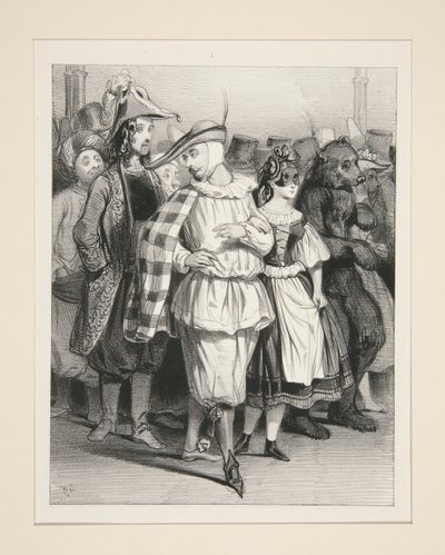 Der Musard-Ball von Paul Gavarni