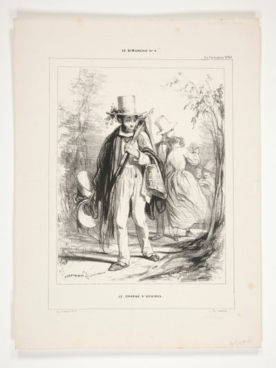 Le Charge d von Paul Gavarni