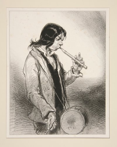Le Galoubet von Paul Gavarni