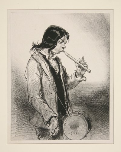 Le Galoubet von Paul Gavarni