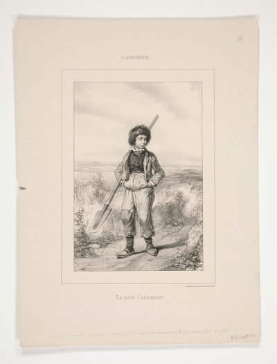 Der kleine Straßenarbeiter von Paul Gavarni