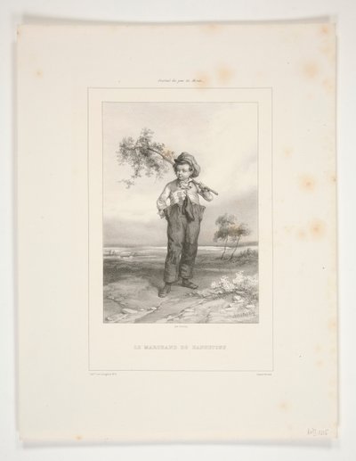 Le marchand de hannetons von Paul Gavarni