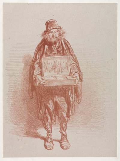 Ambulanter Händler von Paul Gavarni