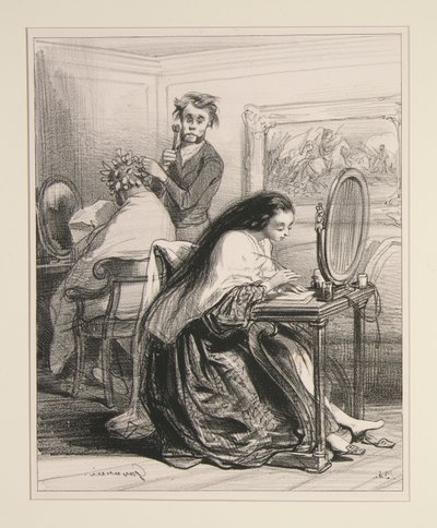 Monsieur le sergent major von Paul Gavarni