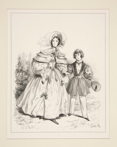 Morgenmantel. 1835. von Paul Gavarni