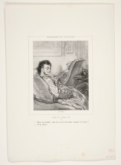 Nichts auf der Welt, siehst du, n von Paul Gavarni