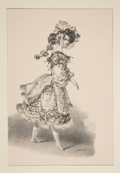 Soubrette von Paul Gavarni