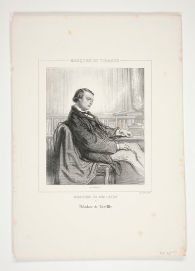 Theodore de Banville von Paul Gavarni