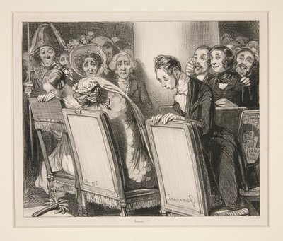 Eine Vernunftehe von Paul Gavarni