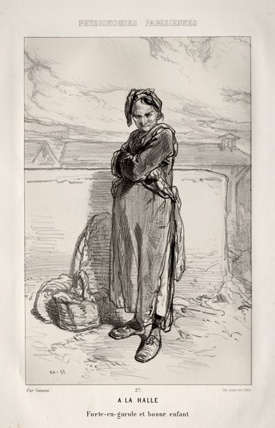 À la Halle von Paul Gavarni