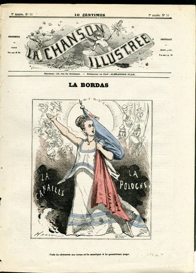 La Chanson illustree (Zeitschrift), Nummer 51 von Paul Hadol