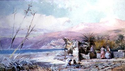 Der alte spanische Brunnen von Paul Jacob Naftel